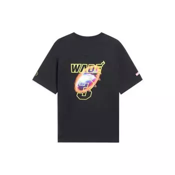 Li-Ning X Marvel Co-Branded Round Neck Short Sleeve T-Shirt With Back Letter Print Men Tops Black AHSS675-1