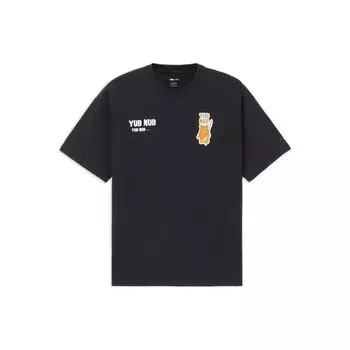 Li Ning X Star Wars Collaboration Letter Round Neck Pullover Short Sleeve T Shirt Men Tops Black AHSS875-2 S