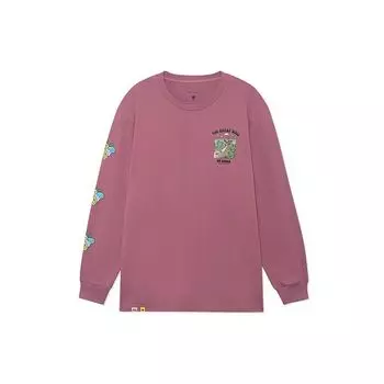 Li-Ning Мужская футболка с круглым вырезом X Стивена Харрингтона с мультяшным принтом, топы, чертополох, AHSRC15-1 M