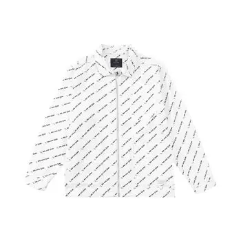 Li Ning X Wade Artist Collaboration Повседневная дышащая рубашка поло с длинным рукавом и принтом для мужчин, белая AFDS057-2 S