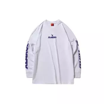 Li-Ning X Xlarge пуловер с буквенным принтом и логотипом, мужская толстовка белого цвета ATLN243-1 XXL