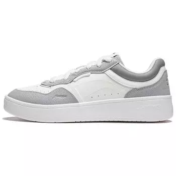 Li Ning Xingchu 2.0 V2 универсальные повседневные удобные толстые подошвы увеличивающие рост нескользящие износостойкие кроссовки для скейтбординга мужские кроссовки белые серые AGCU107-5 44