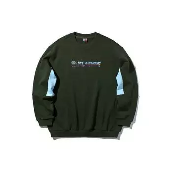 Li-Ning XLarge Li-Ning X XLarge совместный модный свободный пуловер, свитшот, мужские топы, сосново-зеленый AWEP031-1 L