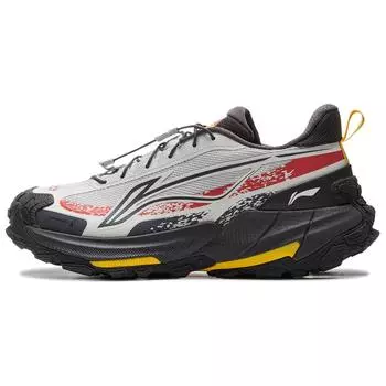 Li-Ning Yijie 2.0 Стабильность Водоотталкивающие Амортизирующие Нескользящие Прочные Поддержка Низкий верх Обувь для хайкинга на открытом воздухе Унисекс Обувь для хайкинга Лайм AHTU005-4 39