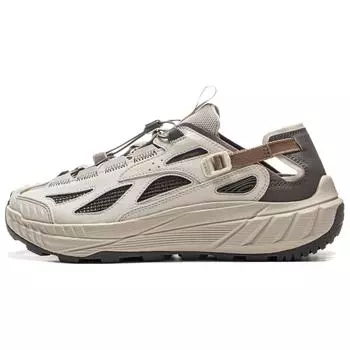 Li-Ning Yijie Lite 2.0 Удобные Модные Нескользящие Дышащие Поддерживающие Крик-шузы Мужская обувь Бежевый AHLV011-1 39
