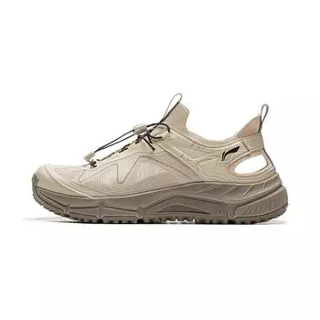 Li-Ning Yijie Lite Уличные Удобные Модные Минималистичные Нескользящие Дышащие Износостойкие Ботинки для ручья Мужская обувь Бежевый AHLV013-2 40