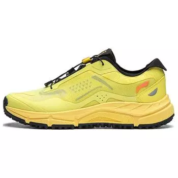 Li-Ning Yijie Lite V3 Shock Absorbing Non-Slip Low-Top Hiking Shoes Men Hiking Shoes Yellow Black AHTU001-5 39