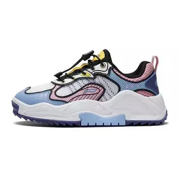 Li Ning Youth Childrens Source Casual Shoes New Aurora Blue Kids Casual Shoes YKCS024-4 34