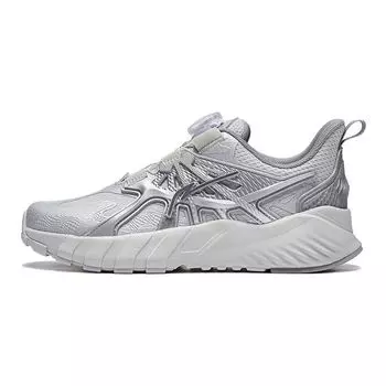 Li Ning Youth Flash Shadow V6 нескользящие амортизирующие повседневные туфли детская обувь серебристый YKCT134-1 36