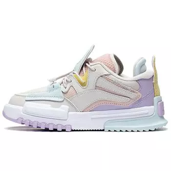 Li Ning Youth R-Radiant натуральная кожа цветные повседневные туфли детские повседневные туфли YKCS170-12 37
