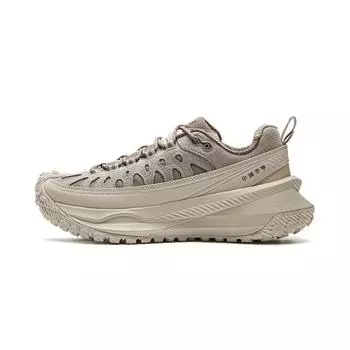 Li Ning Youxia CRC MEDM Trendy Sports Low-Top Casual Shoes Unisex sneakers Khaki AZGV031-5 41