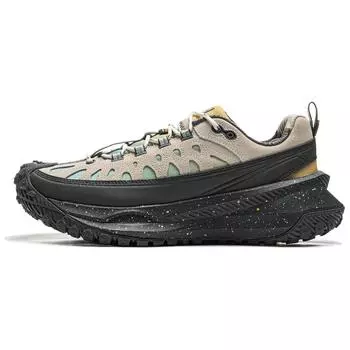 Li Ning Youxia Коллаборация CRC-BBC Модный тренд Нескользящие Износостойкие Низкие Повседневные Кроссовки Унисекс Повседневная Обувь Серо-Черный AZGU187-1 39