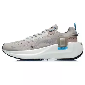 Li Ning Youxia Удобные кроссовки для бега Мужские кроссовки Cloud-Gray ARYR063-3 41