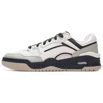 Li Ning Yue Bai 2.0 Повседневные универсальные толстые подошвы, увеличивающие высоту, нескользящие, амортизирующие, износостойкие, дышащие, низкие, для скейтбординга AGCU275-9 44