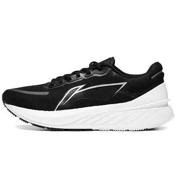 Li Ning Yue Ying 2.0 прочные дышащие кроссовки мужские кроссовки черные белые ARHT001-8 43