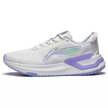 Li Ning Yue Ying 3.0 удобные простые амортизирующие нескользящие износостойкие дышащие низкие кроссовки для бега женские кроссовки белые ARHT020-1 35