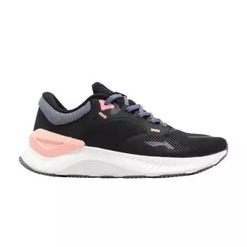 Li-Ning Yueying Element Black Folkstone Серо-Розовые женские кроссовки ARHR188-2