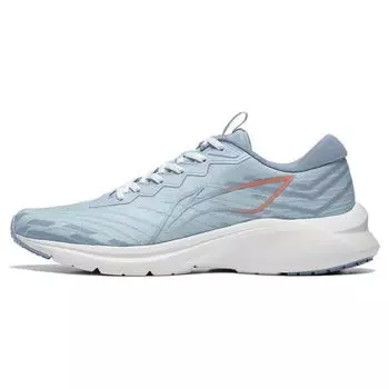Li Ning Yun Que удобные повседневные тканевые нескользящие износостойкие дышащие низкие кроссовки для бега мужские кроссовки небесно-голубого цвета ARST033-2 41