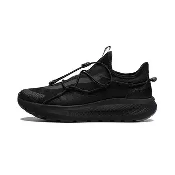 Li Ning Yun Yi Slip-On Soft Rebound Дышащая толстая подошва Увеличивающая высоту Амортизирующая Нескользящая Износостойкая Низкая Повседневная Обувь AGLU264-4 37