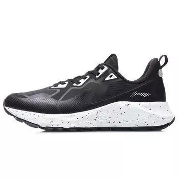 Li-Ning Защитные кроссовки Cloud Rebound Shock Absorbation Low-Top женские кроссовки черные ARHR084-1 35