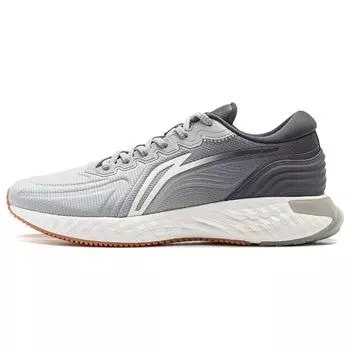 Li-Ning Защитная Облачная Нескользящая Износостойкая Низкая Беговая Обувь Мужские Кроссовки Серый Черный ARST057-4 43