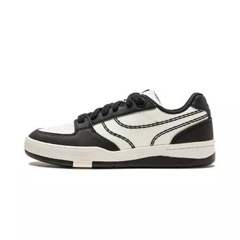 Li Ning Zheng Rong 92S Удобные Простые Нескользящие Легкие Низкие Кеды Женские Кроссовки Белый Черный AEPU038-1 36
