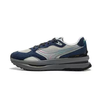 Li Ning Zheng Rong M1000 Retro Универсальные амортизирующие нескользящие износостойкие дышащие поддерживающие отскок низкие повседневные туфли AGCU445-1 38