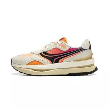 Li Ning Zheng Rong Renew Retro универсальная толстая подошва, увеличивающая высоту, амортизирующая, дышащая, поддерживающая, отскок, низкая повседневная обувь AGCU073-14 40