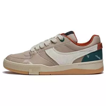 Li-Ning Zhengrong 92S Скейтбординг Профессиональные износостойкие амортизирующие низкие кроссовки для скейтбординга Мужские кроссовки светло-коричневые AEPT003-3 41
