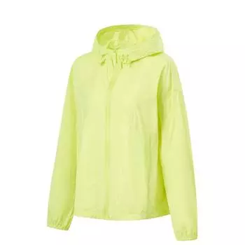 Li Ning Женская серия для фитнеса Защита от солнца Светоотражающий тканый кардиган с капюшоном и длинным рукавом Спортивная куртка Женская куртка AFDU584-2 XL