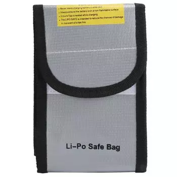 Li-Po Safe Bag Портативная огнестойкая водонепроницаемая сумка для хранения документов, денег и ценностей