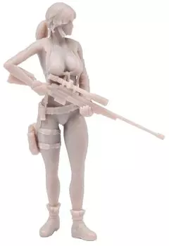 Lian Model Sniper Girl 3D Printer Kit 1/35 LIANG-F004