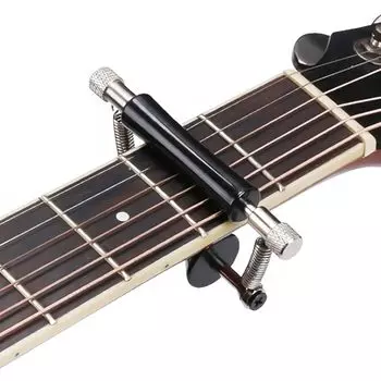 LIANHATA Guitar Capo Tast Black Rolling Capo Черный каподастр для мгновенного движения акустической гитары Струны акустической гитары Простая установка Rolling Capo