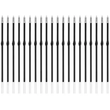 LIANHATA шариковая ручка сменный стержень 20 шт. сменные чернила сменный стержень мягкая на ощупь ручка-стилус пользовательская шариковая ручка 1,0 мм (Случайный цвет)