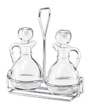 Libbey Oil & Vinegar Set #80371 Soda Glass RLBID01