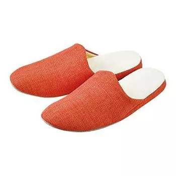 Libuhao 82215-27 Slippers, Glaze, Scarlet, M Size (9.1 - 9.6 inches (23 - 24.5 cm), Stylish, Washable