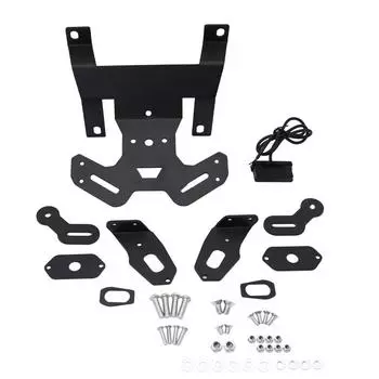 License Plate Holder Frame with LED Light For Honda CB125R CB150R CB300R 2018-22