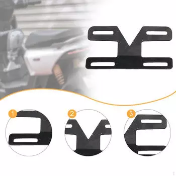 License Plate Ligh Mounting Bracket Universal Metal Directly Replace