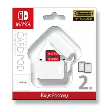 Licensed CARD POD for Nintendo Switch White [Nintendo Product]