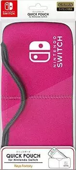 Licensed QUICK POUCH for Nintendo Switch Pink [Nintendo Product]
