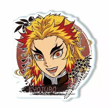 Лицензионный агент Демон Кимэцу но Яиба Дизайн акрилового значка 02 Убийца: Версия 2 (Кёдзюро Ренгоку)