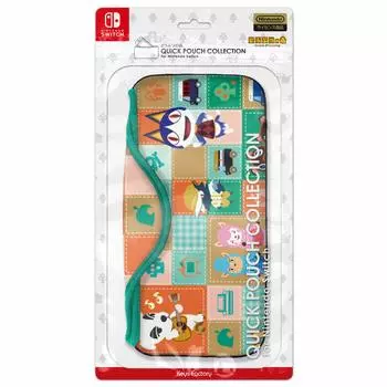 Лицензионный QUICK POUCH COLLECTION для Nintendo Switch [продукт Nintendo] (Скрещивание животных) Тип-A