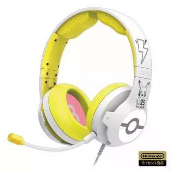 Лицензированная игровая гарнитура высокого класса с микшером для Nintendo Switch Pikachu POP Switch Онлайн голосовой чат [продукт Nintendo] - [совместимо с Nintendo]
