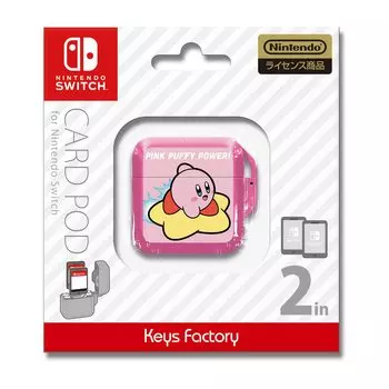 Лицензированная карта Kirby для Nintendo Switch Kirby 30th Air Ride Machine Friends Heart [продукт Nintendo] и