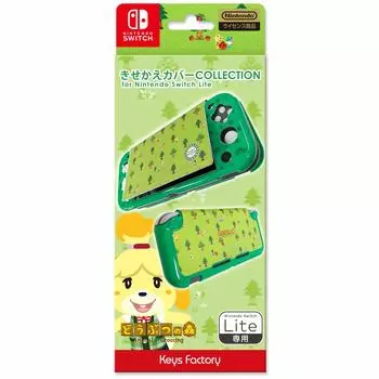 Лицензированная КОЛЛЕКЦИЯ обложек Kisekae для Nintendo Switch Lite Новая [продукт Nintendo] (Горизонты Animal Crossing) Типа B