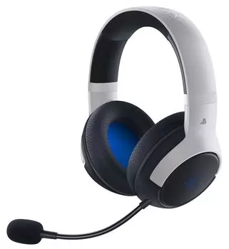 Лицензированная PlayStation Razer Kaira HyperSpeed для PlayStation 5 Беспроводная игровая гарнитура TriForce 50 мм Драйвер HyperClear Кардиоидный микрофон PS5 PS4 ПК