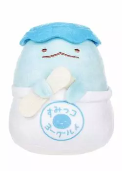Лицензированная плюшевая игрушка Sumikko Lizard Yogurt 4 дюйма San-X