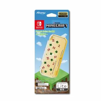 Лицензированная твердая обложка для Nintendo Switch Lite Minecraft Creeper [продукт Nintendo]