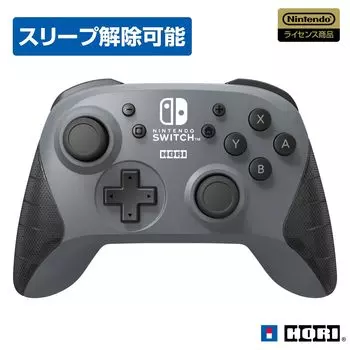 Лицензированный беспроводной Horipad для Nintendo Switch Grey Switch [продукт Nintendo] [совместимый с Nintendo]