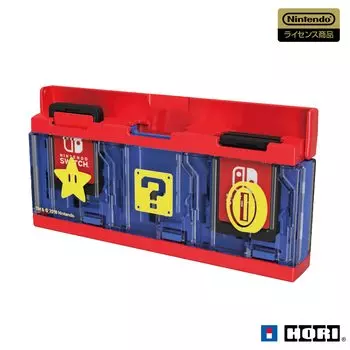 Лицензированный чехол для карт Push 6 для Nintendo Switch Super Mario Switch [продукт Nintendo] [совместимый с Nintendo]